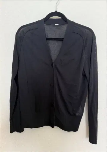 Mila Owen 블랙 가디건 사이즈 1 블랙 심플 가을 겨울 의류