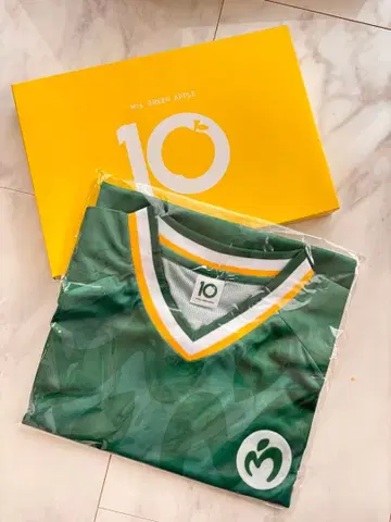 미세스 GREEN APPLE 미세스 10 컴플리트 BOX 게임 셔츠
