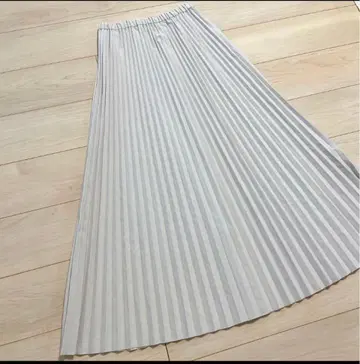 Rimark 리마크 플리츠 스커트 38 에크루