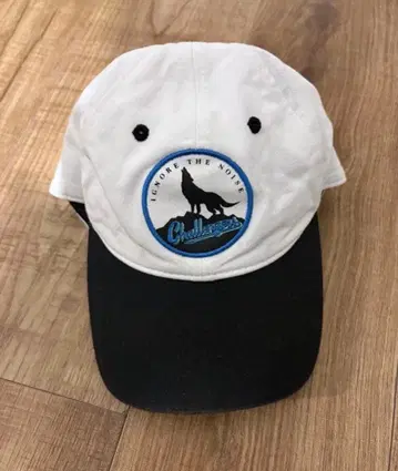 CHALLENGER 챌린저 캡 화이트/블랙 프리 사이즈