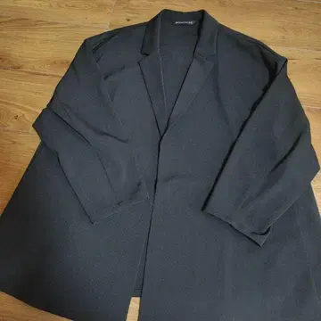 mizuiro ind 차콜 그레이 테일러드 자켓