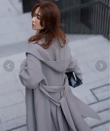 프레이아이디 MANTECO 후드 리버 코트 울 코트 snidel