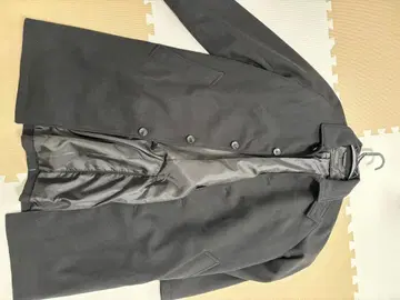 나노 유니버스 블랙 체스터 코트