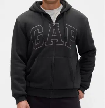 새상품 택 포함 GAP 후드티 보아 안감 XL 블랙 gap 블랙