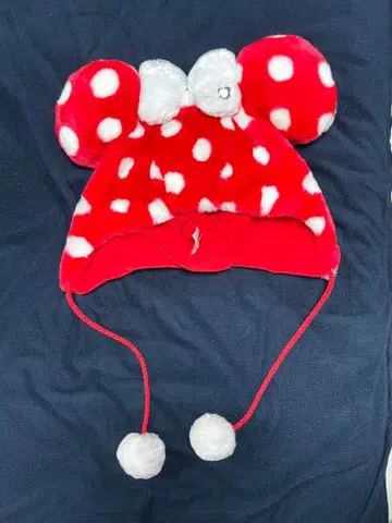 디즈니 팬캡 미니 도트 머리띠