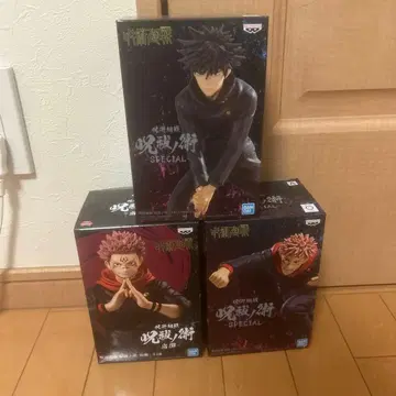 주술회전 SPECIAL 피규어 3체 세트