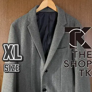[ SHOP TK ] 다케오 키쿠치 그레이 체스터 코트 XL