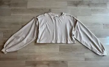 Chico 치코 베이지 멀티웨이 루즈 숏 맨투맨