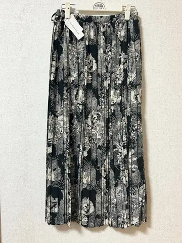 SUGAR ROSE 플리츠 스커트 블랙 FREE 사이즈 새상품