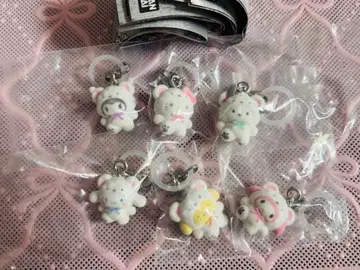 산리오 메지루시 액세서리 포근포근 스노우