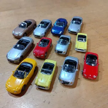 미니카 오픈카 12대 세트