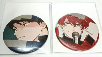 기븐전 사토 마후유 카미노야 리카 캔뱃지 세트