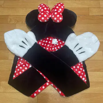 디즈니 리조트 미니 스테디셀러 팬캡 장갑 머플러