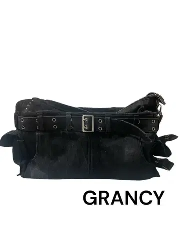 GRANCY 데님백 블랙