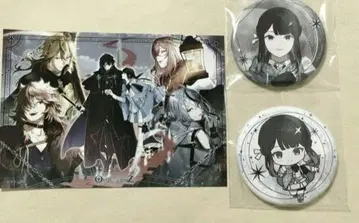 OVER REQUIEMZ 유히루 캔뱃지 브로마이드 에비텐 새상품