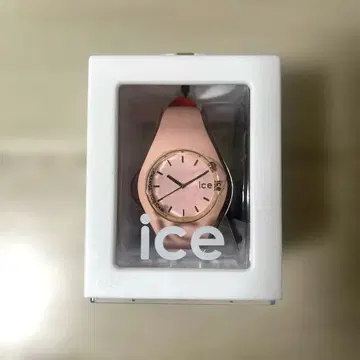 ice 핑크 아날로그 시계