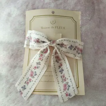 메종 드 플뢰르 Maison de FLEUR 플라워 리본 머리핀