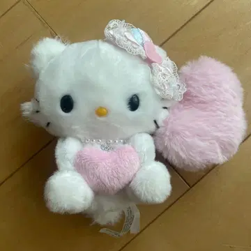 허니 큐트 챠미 키티 봉제 인형 마스코트 키링 산리오
