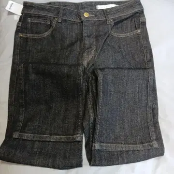 mrs.jeana 레귤러 스트레이트 다크 데님