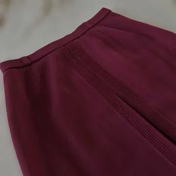 PINO-RE 니트 스커트 13호 크림슨