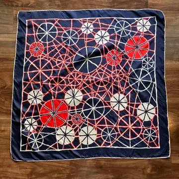 빈티지 실크 스카프 유럽 구매 대형