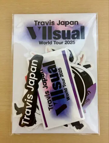 Travis Japan VIIsual 스티커 세트