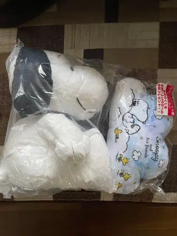 제일복권 스누피 봉제 인형
