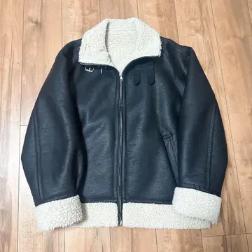 EVRIS 오버 사이즈 보아 블루종