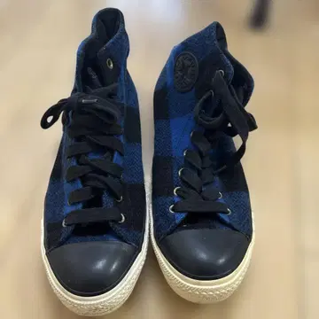 Converse 체크 무늬 하이컷 스니커즈 29.5