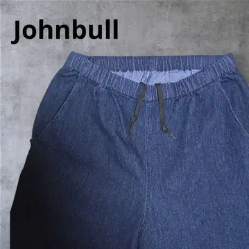 JOHNBULL 젬블 데님 팬츠 와이드 M 여성용 스트레치
