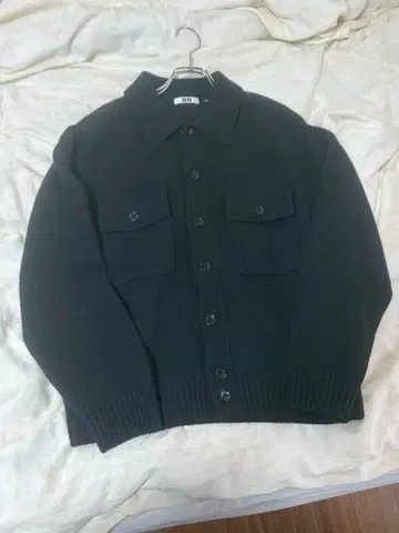 유니클로 U 라무 니트 자켓