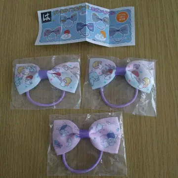 하마스시 하마코 세트 리틀트윈스타 키키라라 리본 머리끈
