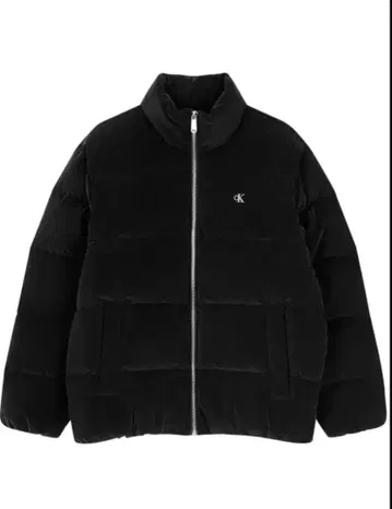 Calvin Klein 블랙 다운 자켓