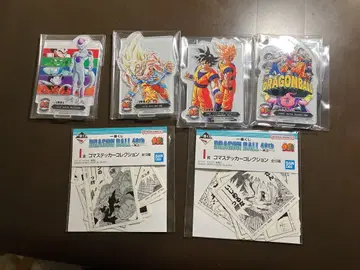 제일복권 드래곤볼 40주년 F상 I상 스티커 아크릴 스탠드