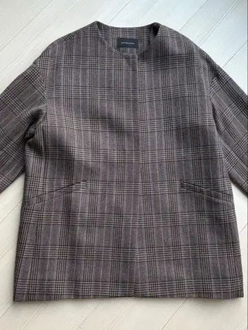 united arrows green label 체크 무늬 자켓