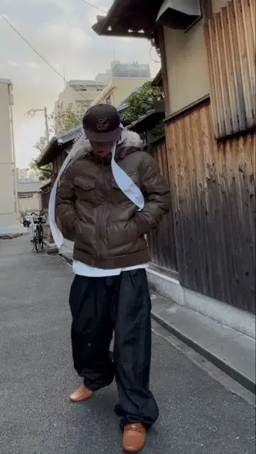 bboy 가죽 퍼 자켓