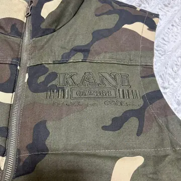 90s KARL KANI 리버서블 카모플라쥬 베스트 충전솜