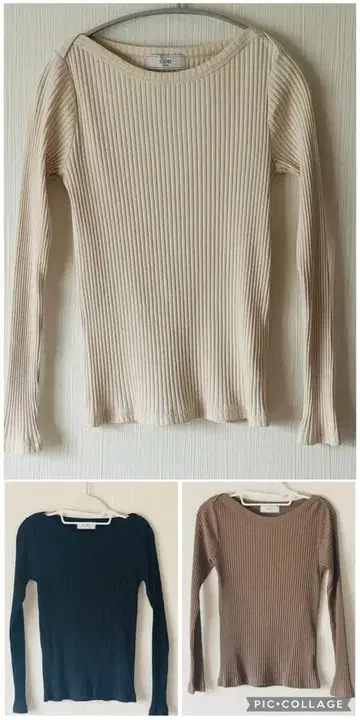 SLOBE IENA 긴팔 3개 세트