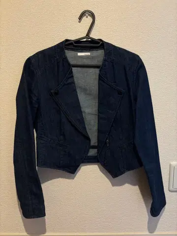 RESEXXY 데님 라이더 자켓