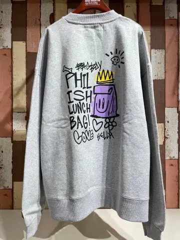 Philip Lumbang 속기모 트레이닝복 2P7-65371 그레이 M