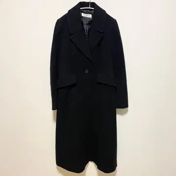 [ 더 데이즈 도쿄 ] 롱 코트 블랙 S 사이즈 여성용