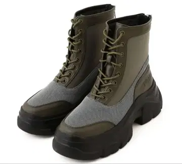 AVIREX 레이스업 플랫폼 부츠 M 사이즈