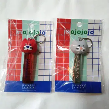 로리즈팜 mojojojo 립 캡 참 고양이