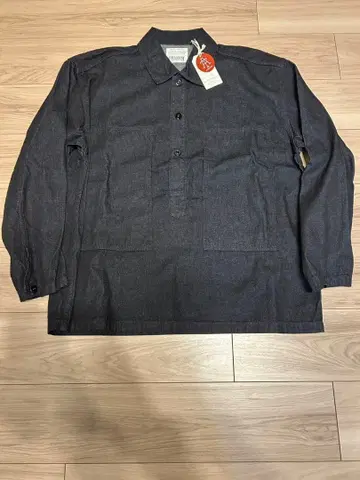 미사용 새상품 풀카운트 20's ARMY PULLOVER SHIRT 46