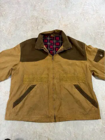 VINTAGE 헌팅 자켓 사냥 커버올 빈티지 아우터