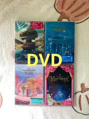 Mrs. GREEN APPLE / 일반ver DVD 4작품