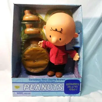 PEANUTS 크리스마스 타임 찰리 브라운 토킹 피규어 미개봉
