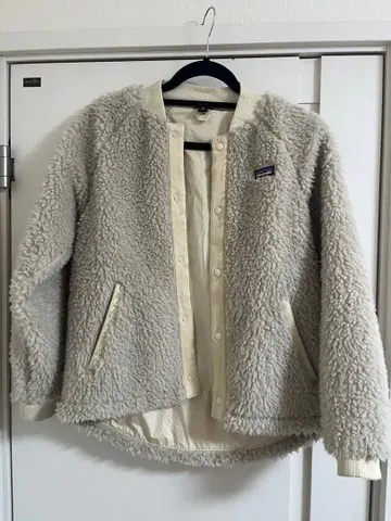 patagonia 보아 자켓 베이지
