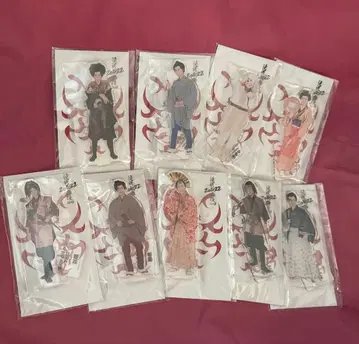 SnowMan 타키자와 가부키 ZERO 2022 아크릴 스탠드 9체 세트