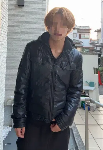 archive black 다운 자켓 00s y2k 그런지